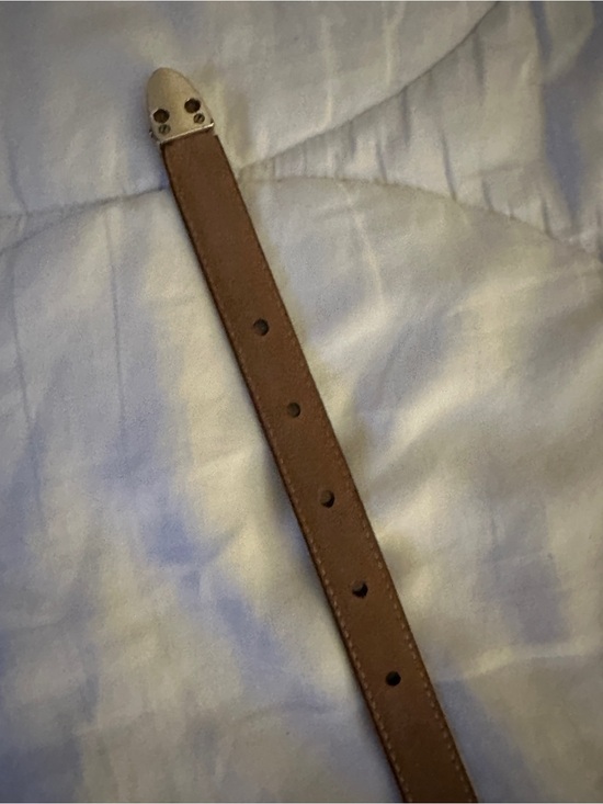 Brighton Black Croc-Embossed Belt with gold & silver two tone buckle main image 5